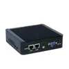 Yanling wholesale Intel J1900 Quad Core Linux Mini PC 2 Lan Ports Fanless Barebone Computer For KIOSK