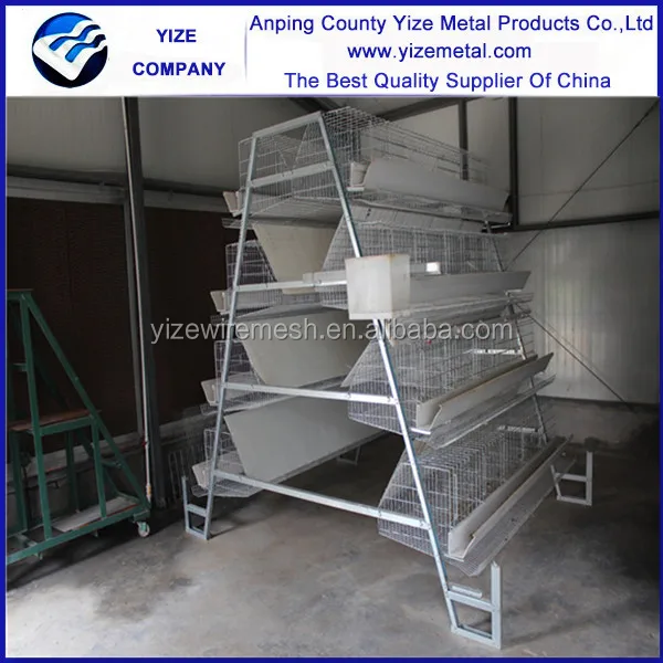 china manufacturer layer chicken cage type two side/layer poultry manual cages