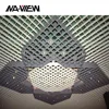 aluminum fause metal grille grid open cell suspended ceiling tiles board panel channel system