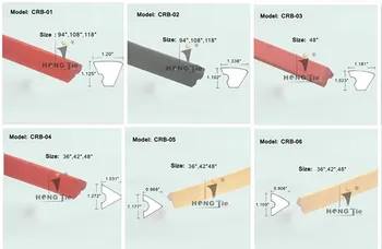 pool table cushion dimensions