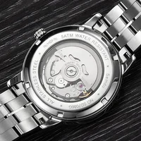 

Ready to ship 2019 Amazon New Men Skeleton transparent back Japan Automatic Watch