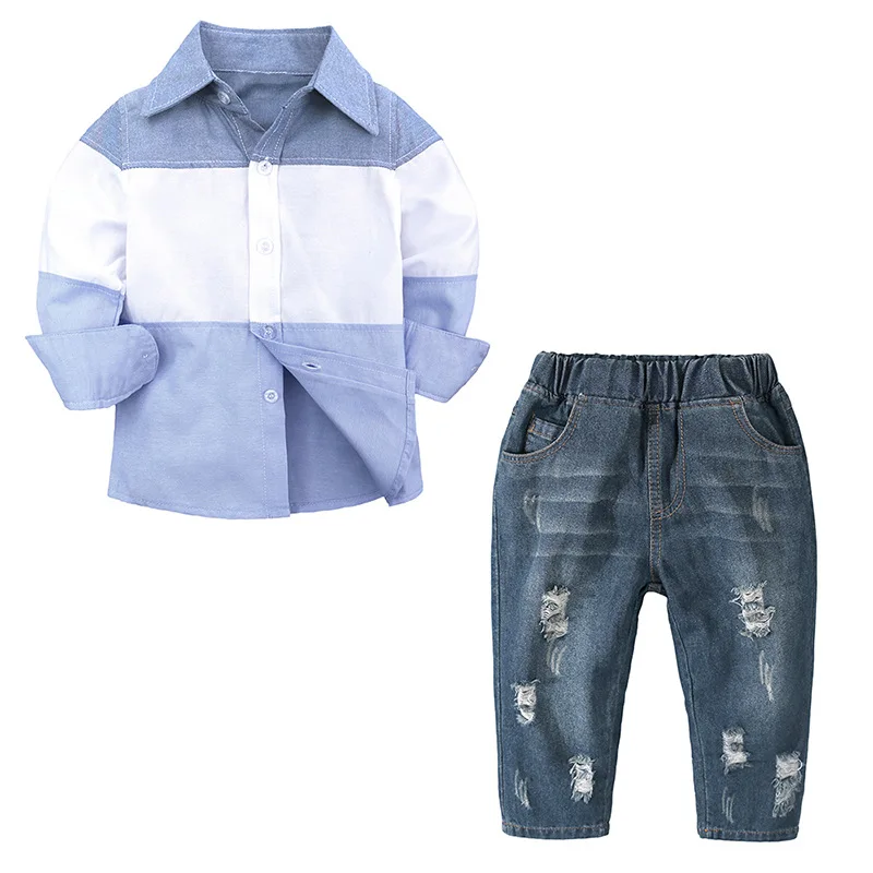 

Online Shopping USA Wholesale Children's Boutique Boys Clothing Set, Please refer to color chart