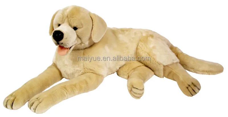 IKASA Peluche Labrador Chien Géant Animal Jouet,Grand Gros Mignon 78cm Animaux XXL XL Peluche Géante Adorable De Grande Taille,Cadeaux Pour Les Enfants - 7