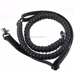 KongBo 550lb Traditional 2 Point Adjustable Paracord Gun and Rifle Sling for Tatical Hunting