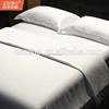 guangzhou zebo white cotton hotel bedding linen sheet set