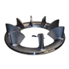custom 5 aixs cnc machining milling service aluminum monel superalloy hastelloy iron nickle turbine impeller diffuser parts