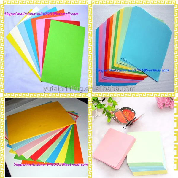 Hot Sale Printed Rainbow Color Paper For Colorful Decoration