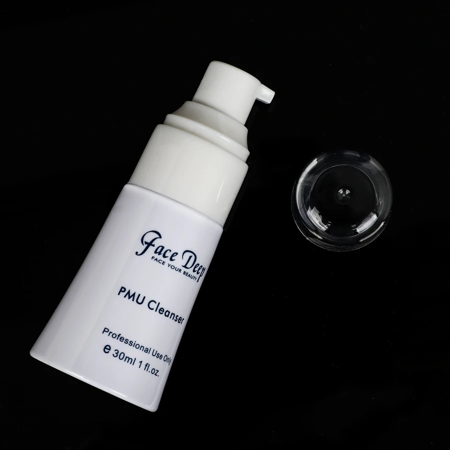 

Face Deep Private Label Semi Permanent Makeup Pigment Ink Microblading Ink Clean PMU Cleanser, Transparent