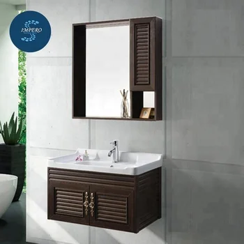 Hotel Project Aluminum Bathroom Vanity Cabinet 600mm 800mm