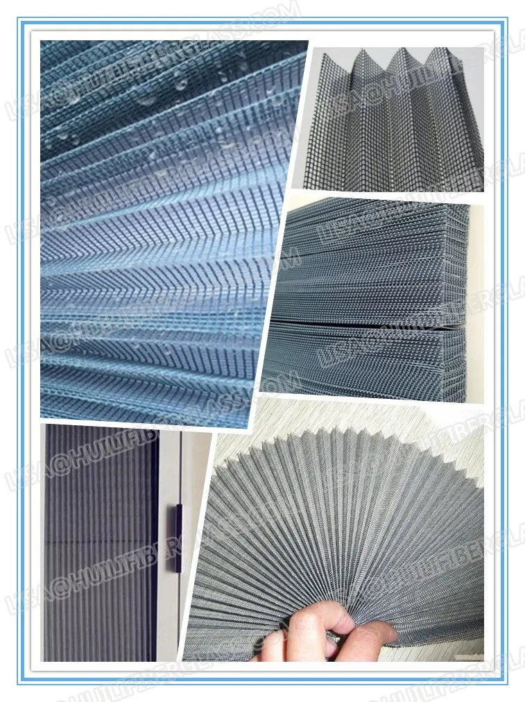 Folding Insect Screen Door/ Pleated Screen Door/pleated Fly Screen