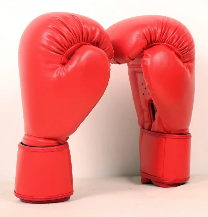 
PU Leather MMA Muay Thai Kick Boxing Training Glove 