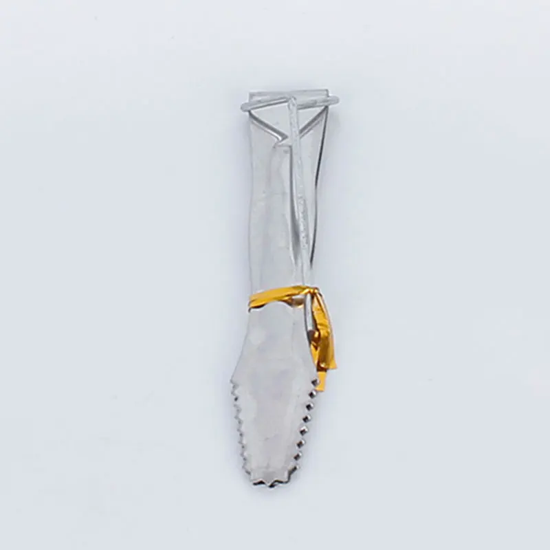 Futeng China Factory Stainless Steel Shisha Accessories Customize Logo Hookah Tweezer Hookah Charcoal Tong Wholesale