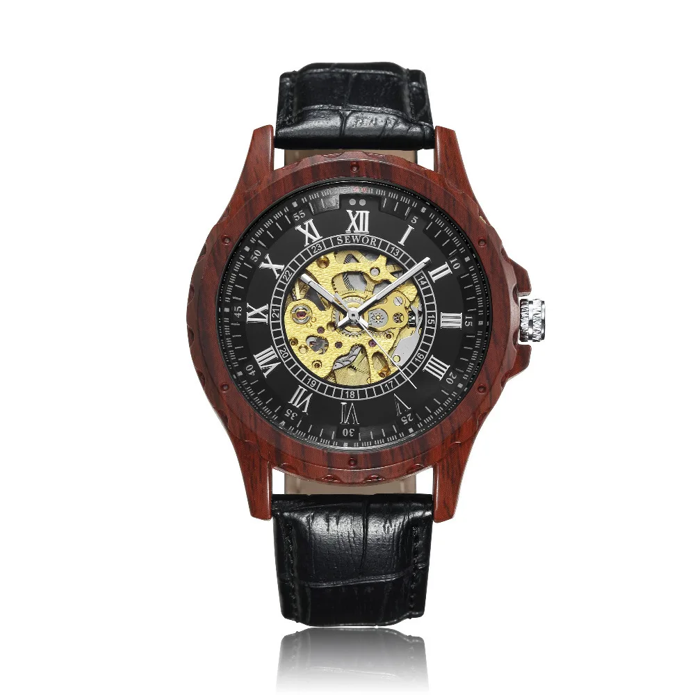 

Men's Mechanical Elegant Skeleton Dial Wrist Watch