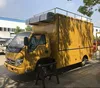 New Condition 4*2 Diesel LHD/RHD Mobile Food Truck Mobile Restaurant Faster Food Trucks For Sale