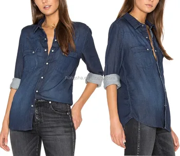 stylish jeans and shirts for ladies