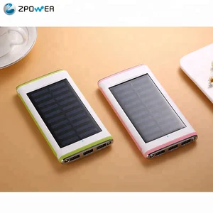 Mini Solar Power Bank LED Torch