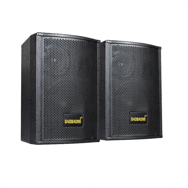 

New Product Wooden Portable Karaoke Speaker System, Black