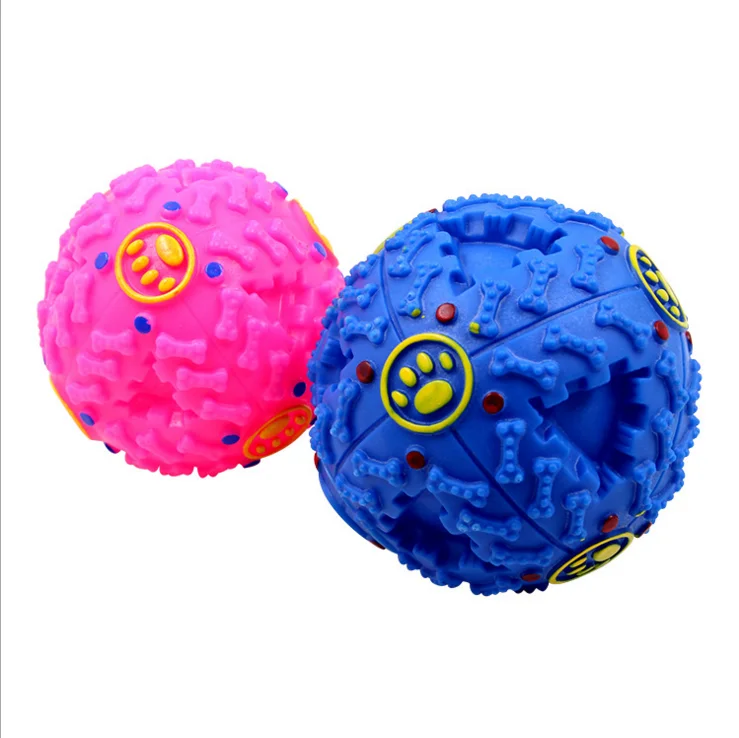 

Big Size High Quality Dog Chew Ball Food Treat Tooth Cleaning Exercise Game Ball