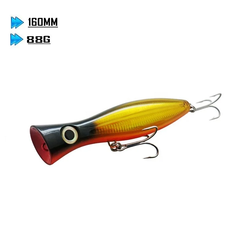 

high quality weihai lures fishing bait popper lure fishing, Customized