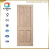 interior engineered red oak/pine veneer wooden panel wooden door