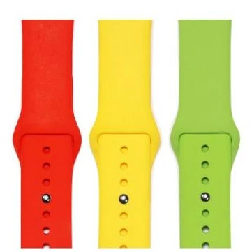 

2019 new multiple colors silicone Apple iwatch  sport band, 18 colors