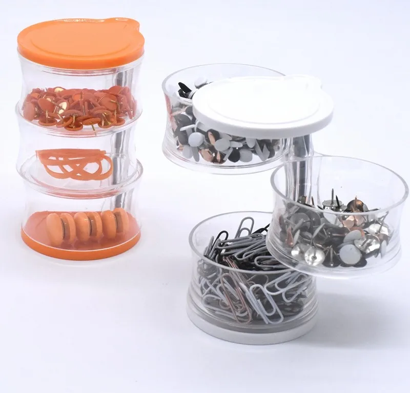 Mini Office Kit Luxury Desk Stationery Set Paper Clips Pin Stationery