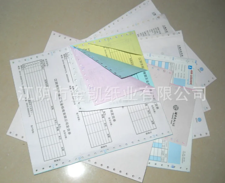 High quality ncr paper sheets roll carbonless paper
