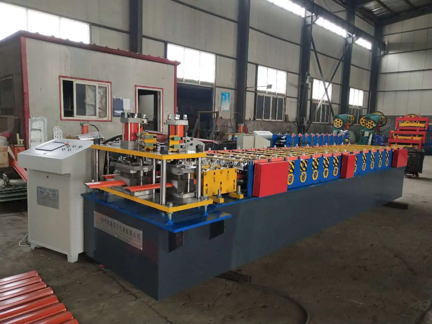 Europe Hot Sale Palisade Fence Roll Forming Machine Buy Palisade