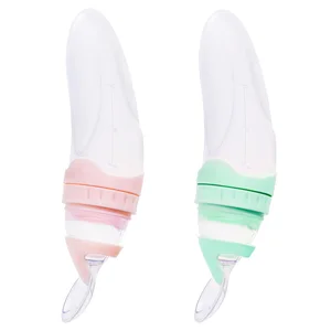 Image of China Manufacturer Promotion Eco-friendly BPA Free Silicone Baby Feeding Bottle With Spoon