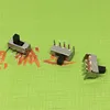 Toggle switch SS-12F23 Single row clubfoot two gear 1P2T 5mm Side/slip