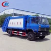 Fiberglass 16M3 12M3 Garbage Compactor Truck Cab