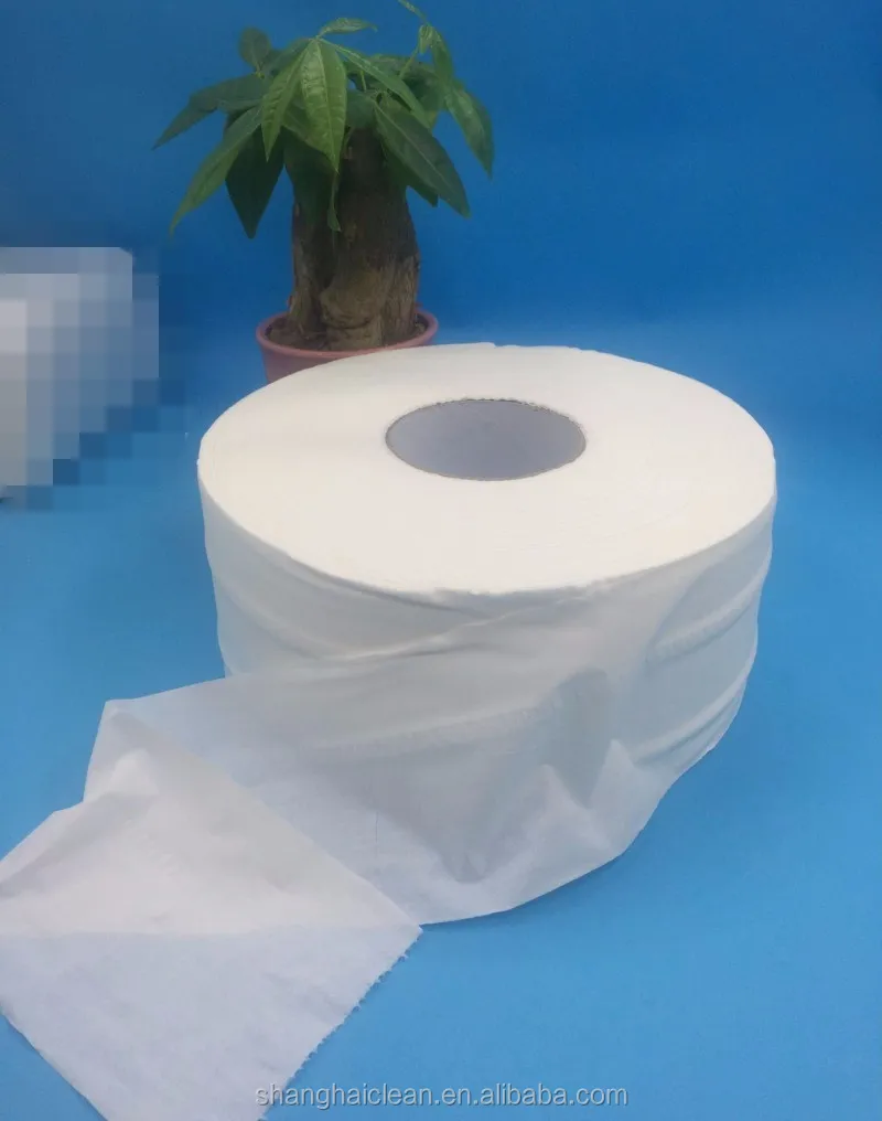 
100% Virgin Pulp Jumbo Toilet Tissue In Public Place 2 PLY Toilet Paper Embossing Jumbo Rolls 