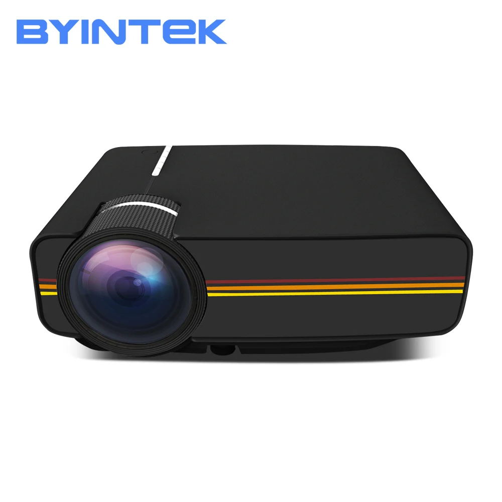 

BYINTEK SKY K1 New Arrival Micro LED LCD Toy Projector for Home Theater, Black