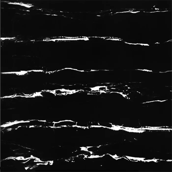 Shopping mall glossy porcelain polished black interior ceramic tiles