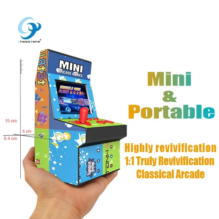 

CT882B 2020 best selling 8 bit retro mini arcade game for kid, Customized