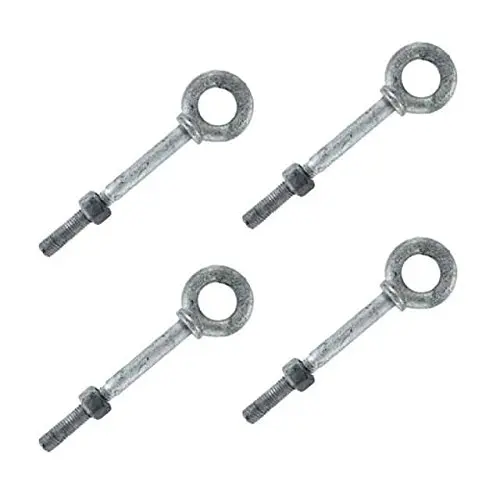 Forney 61369 Screw Eye Bolt Shoulder Hot Dipped Galvanized 1//2-Inch-by-3-1//4-Inch Overall Length