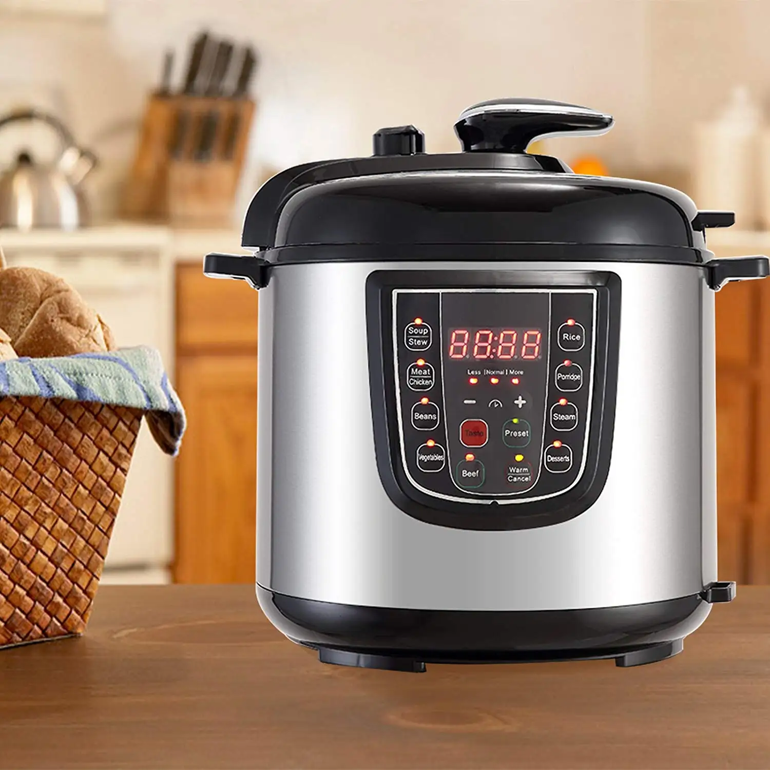 Buy KRUPS RK7011 4-in-1 Rice Oatmeal Slow Cooker and Steamer with ...