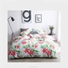 4pcs/lot Bedding Sets Polyester Sheet Pillowcase Sets For Children Adults Single Double Bed Beauty Floral Bed Linens high class