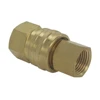 Brass Dixon DQC-E Series Interchangeable High Pressure Water Pump Quick Disconnect Coupling Set