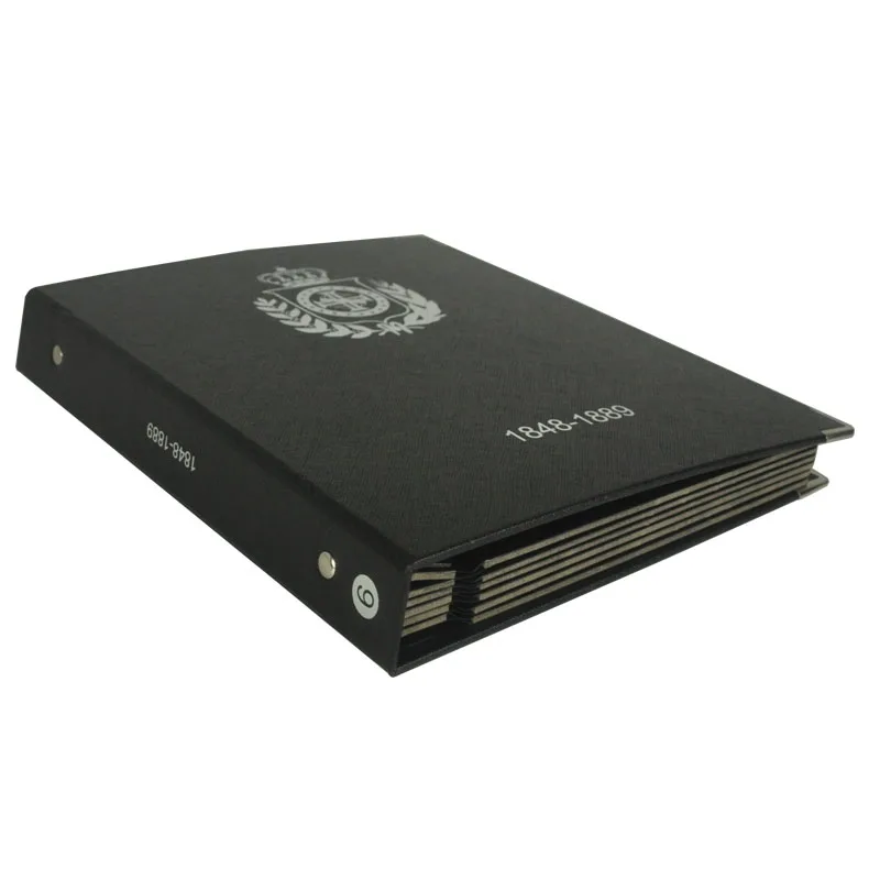 
Custom Hotsales Ad Leatherette Penny Collection Coin Collector Holder album Made in China 