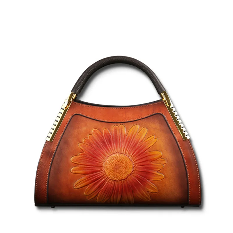 

Luxury Handbags Handmade Women 100% Original Genuine Leather Bags Tote Ladies Hand Bag Female Shoulder Cross Body Bags, Blue,red,brown
