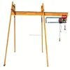 Small construction sites winch detachable material hoists