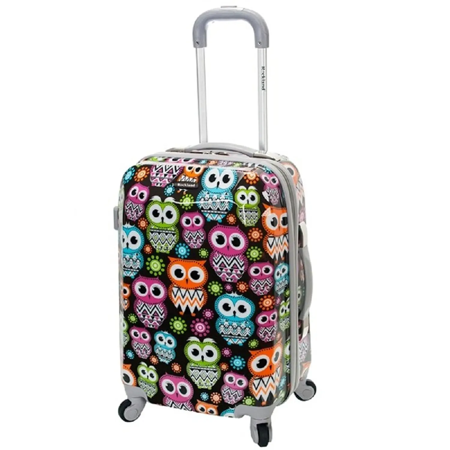 kids rainbow suitcase