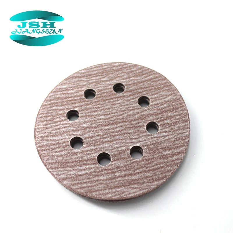 Klingspor 125mm 150mm Hook & Loop Paint Varnish Wood Sanding Discs Sandpaper 