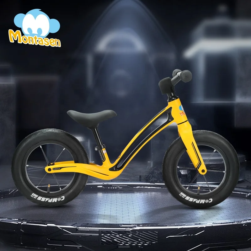 

MMontasen M-F805 12 Inch Magnesium Alloy Hot Selling Children Balance Bike Running Push Bike Bicycle Cycling Riding