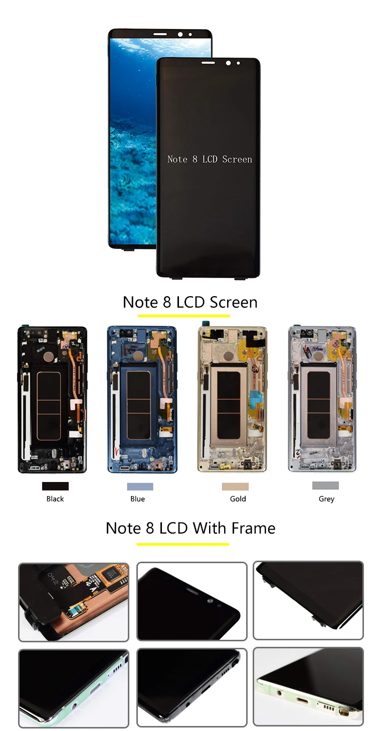 lcd note 8 original