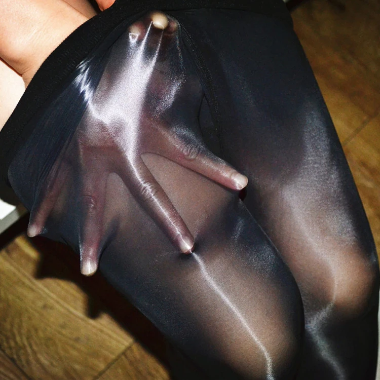 

8D super glossy reflective shine stockings T crotch candy color pantyhoses, Purple, dark blue, nude, black,white