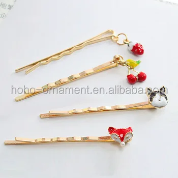 clear hair pins