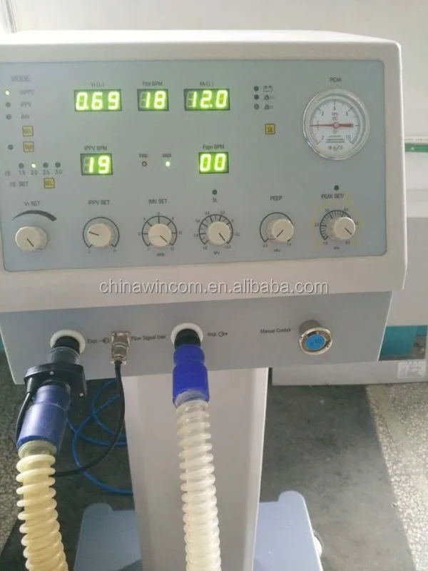 China Wincom Medical Ventilator Machine Price for ICU Healthcare
