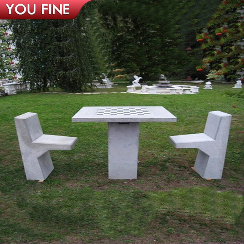 11259 Garden Table Stone 1 25 M X 1 25 M